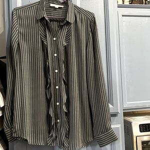 Ann Taylor Loft ruffle blouse